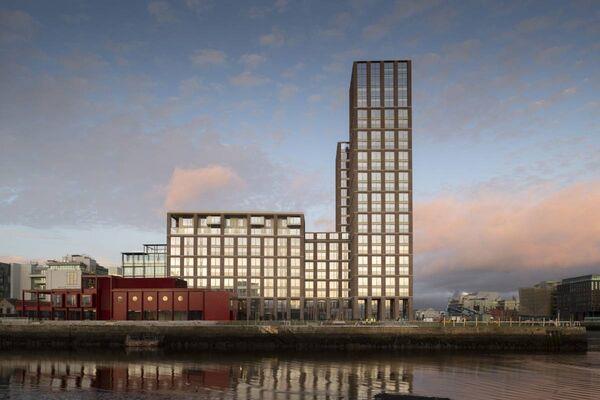 Capital Dock by O'Mahony Pike. Picture: Fionn McCann Capital Dock by O'Mahony Pike. Picture: Fionn McCann
